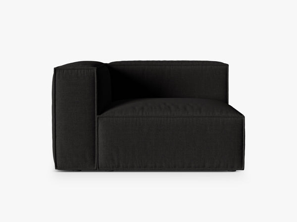 Modular Sofa Armrest Section – Ultra Soft Feather Fill Lounge Module W125