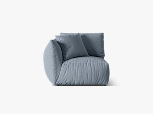 Modular Sofa Armrest Section – Upholstered Lounge Module W110