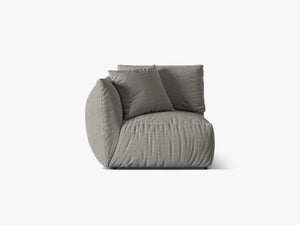 Modular Sofa Armrest Section – Upholstered Lounge Module W110