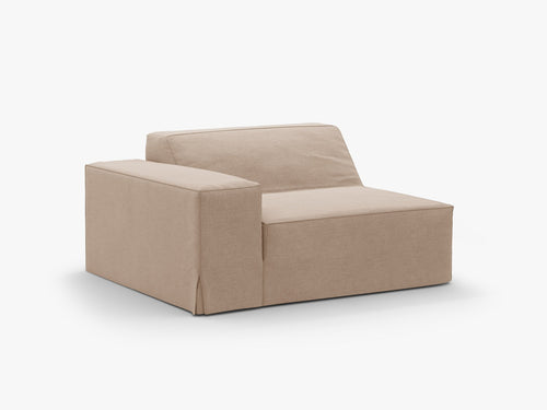 Modular Sofa End Section – Upholstered Armrest Module Seat W102
