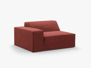 Modular Sofa End Section – Upholstered Armrest Module Seat W102