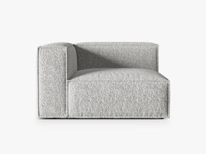 Modular Sofa Armrest Section – Ultra Soft Feather Fill Lounge Module W125