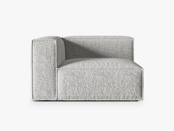 Modular Sofa Armrest Section – Ultra Soft Feather Fill Lounge Module W125