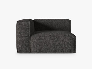 Modular Sofa Armrest Section – Ultra Soft Feather Fill Lounge Module W125