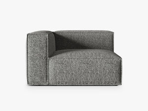 Modular Sofa Armrest Section – Ultra Soft Feather Fill Lounge Module W125
