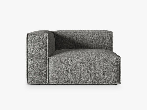 Modular Sofa Armrest Section – Ultra Soft Feather Fill Lounge Module W125