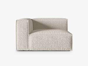 Modular Sofa Armrest Section – Ultra Soft Feather Fill Lounge Module W125