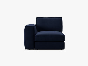 Modular Sofa End Section – Upholstered Armrest Seat Module W103