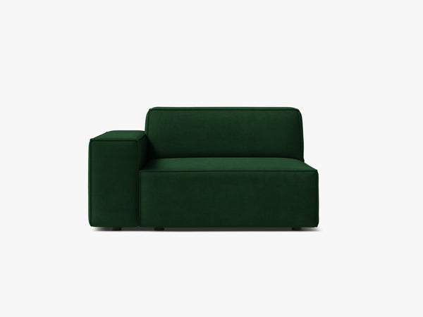 Modular Sofa Armrest Section – Upholstered Seat Extension Module W102