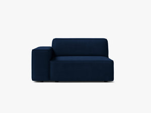 Modular Sofa Armrest Section – Upholstered Seat Extension Module W102