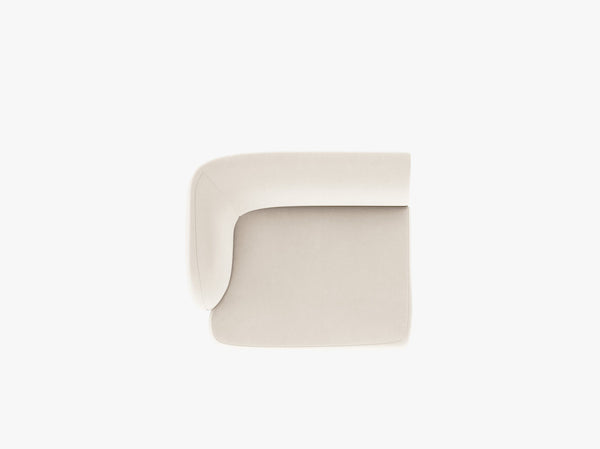Modular Sofa Armrest Unit – Medium-Firm Comfort & Flexible Design W90