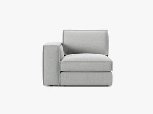 Modular Sofa End Section – Upholstered Armrest Seat Module W103