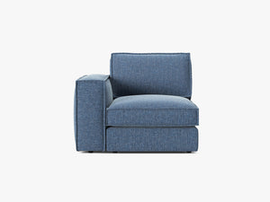 Modular Sofa End Section – Upholstered Armrest Seat Module W103
