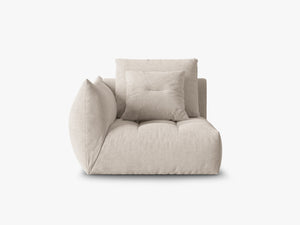 Modular Sofa Armrest Section – Upholstered Lounge Module W116
