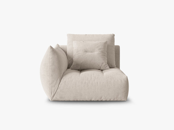 Modular Sofa Armrest Section – Upholstered Lounge Module W116