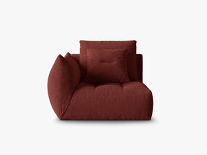Modular Sofa Armrest Section – Upholstered Lounge Module W116