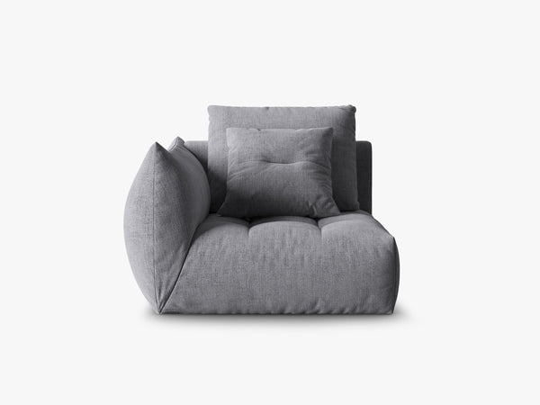 Modular Sofa Armrest Section – Upholstered Lounge Module W116