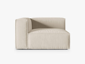 Modular Sofa Armrest Section – Ultra Soft Feather Fill Lounge Module W125