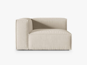 Modular Sofa Armrest Section – Ultra Soft Feather Fill Lounge Module W125