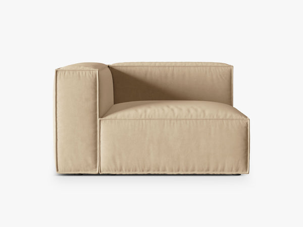 Modular Sofa Armrest Section – Ultra Soft Feather Fill Lounge Module W125