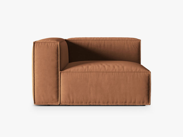 Modular Sofa Armrest Section – Ultra Soft Feather Fill Lounge Module W125