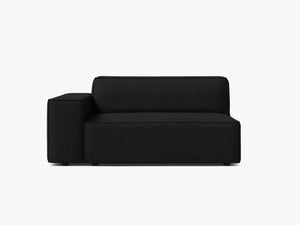 Modular Sofa Armrest Section – Upholstered Corner Extension Module W122