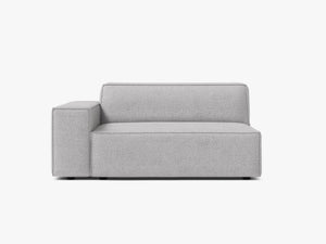 Modular Sofa Armrest Section – Upholstered Corner Extension Module W122