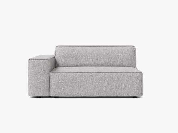 Modular Sofa Armrest Section – Upholstered Corner Extension Module W122