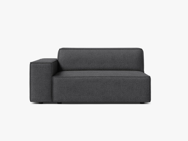 Modular Sofa Armrest Section – Upholstered Corner Extension Module W122