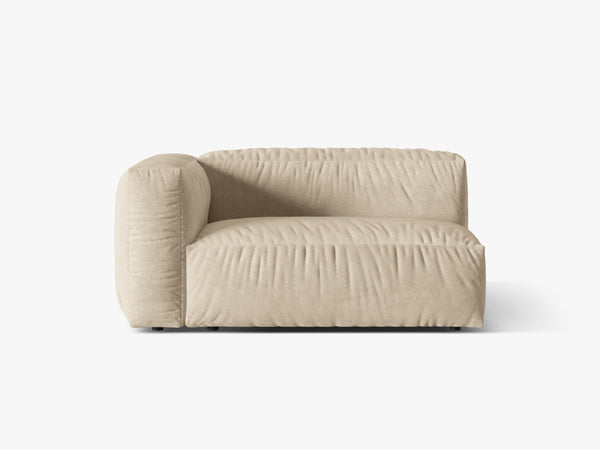 Modular Armrest Sofa Module – Soft Cloud Style End Unit W160