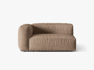 Modular Armrest Sofa Module – Soft Cloud Style End Unit W160