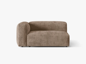 Modular Armrest Sofa Module – Soft Cloud Style End Unit W160