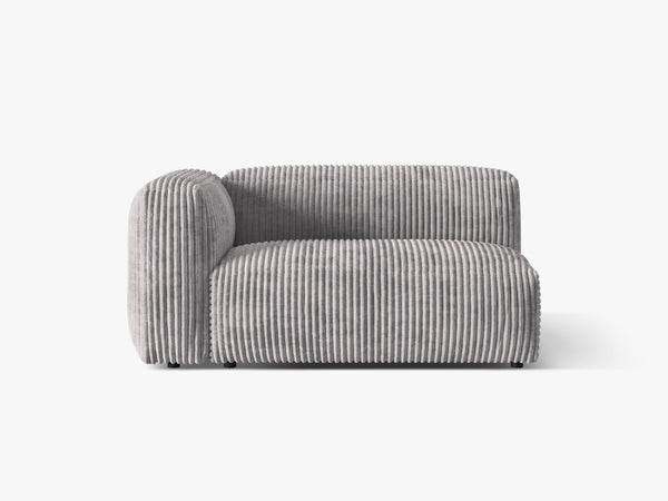 Modular Armrest Sofa Module – Soft Cloud Style End Unit W160