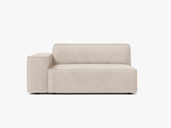 Modular Sofa Armrest Section – Upholstered Corner Extension Module W122