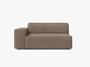 Modular Sofa Armrest Section – Upholstered Corner Extension Module W122