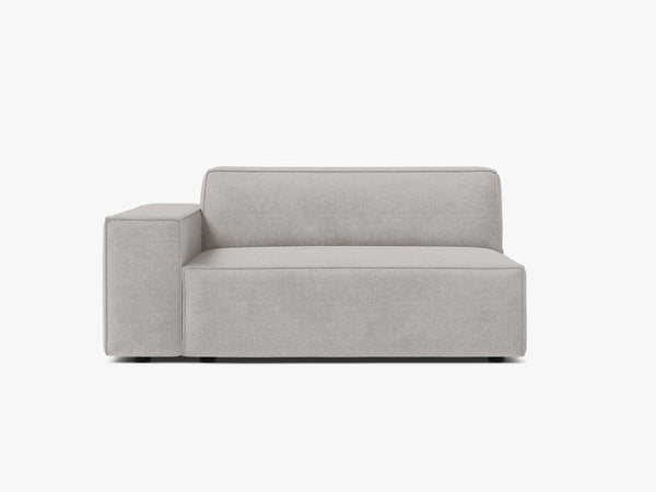 Modular Sofa Armrest Section – Upholstered Corner Extension Module W122