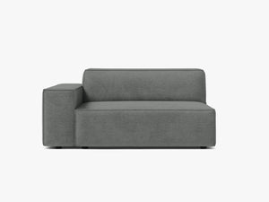 Modular Sofa Armrest Section – Upholstered Corner Extension Module W122