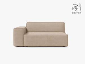 Modular Sofa Armrest Section – Upholstered Corner Extension Module W122