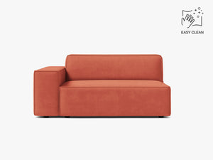 Modular Sofa Armrest Section – Upholstered Corner Extension Module W122