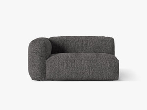 Modular Armrest Sofa Module – Soft Cloud Style End Unit W160