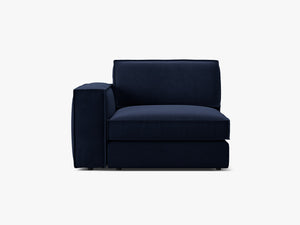 Modular Sofa Armrest Section – Upholstered Single End Module W118