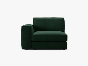 Modular Sofa Armrest Section – Upholstered Single End Module W118