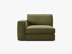 Modular Sofa Armrest Section – Upholstered Single End Module W118