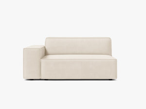 Modular Sofa Armrest Section – Upholstered Corner Extension Module W122