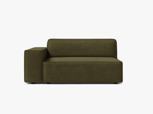 Modular Sofa Armrest Section – Upholstered Corner Extension Module W122