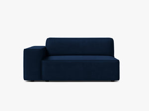Modular Sofa Armrest Section – Upholstered Corner Extension Module W122