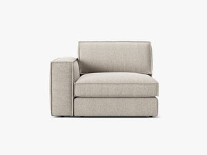 Modular Sofa Armrest Section – Upholstered Single End Module W118