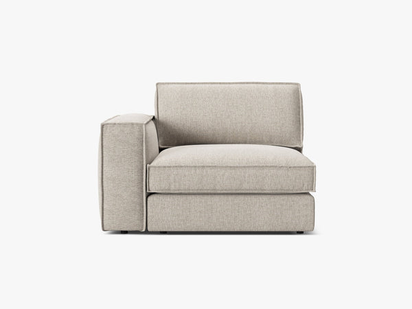 Modular Sofa Armrest Section – Upholstered Single End Module W118