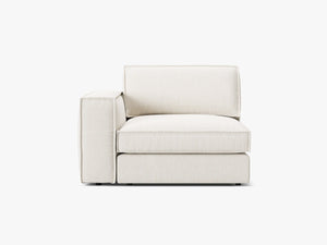 Modular Sofa Armrest Section – Upholstered Single End Module W118