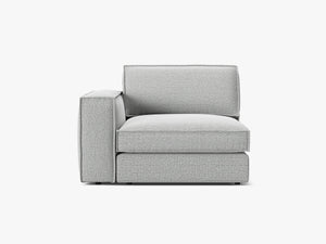 Modular Sofa Armrest Section – Upholstered Single End Module W118